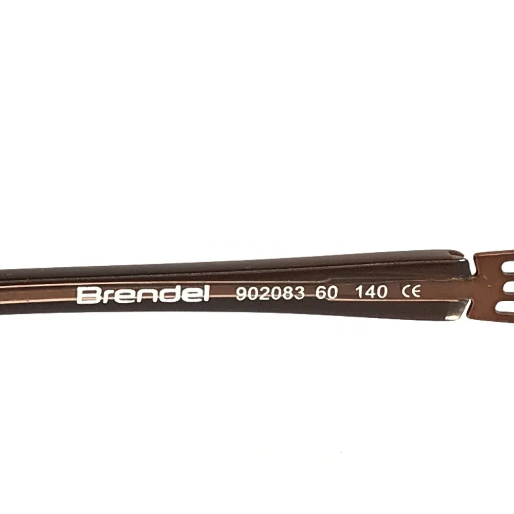 Brendel Eyeglasses Frames 902083 60 Brown Rectangle Full Rim 51-17-140